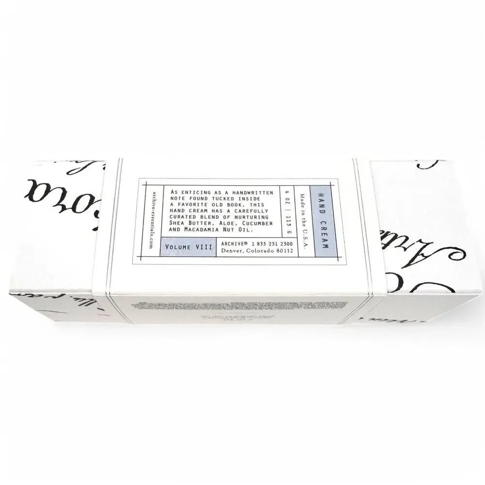 Archive Poet at Heart Hand Cream Calming Rosehip and Lavender Margot Elena 4 oz